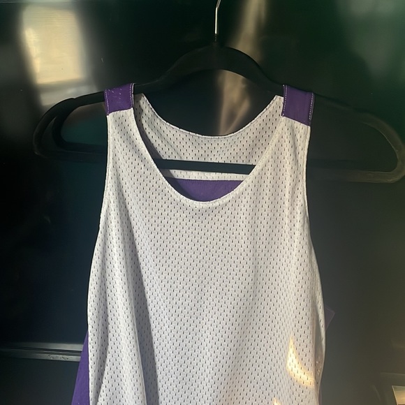 Purple and white Nike tank top size m - Picture 2 of 5